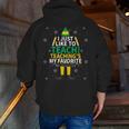 I Just Like To Teach Teaching My Favorite Christmas Teacher Men Zip Up Hoodie Back Print, funny gift I Just Like To Teach Teaching My Favorite Christmas Teacher Men Zip Up Hoodie Back Print, funny gift