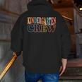 Kinder Crew Kindergarten Teacher First 1st Day Of School Men Zip Up Hoodie Back Print, funny gift Kinder Crew Kindergarten Teacher First 1st Day Of School Men Zip Up Hoodie Back Print, funny gift