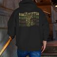 Kindergarten Camo Camouflage Boy Teacher Back To School Men Zip Up Hoodie Back Print, funny gift Kindergarten Camo Camouflage Boy Teacher Back To School Men Zip Up Hoodie Back Print, funny gift