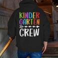Kindergarten Crew Shirt Kinder Crew Teacher Boy Girl Men Zip Up Hoodie Back Print, funny gift Kindergarten Crew Shirt Kinder Crew Teacher Boy Girl Men Zip Up Hoodie Back Print, funny gift