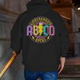 Kindergarten Rocks ABCD Back To School Rock Teacher Men Zip Up Hoodie Back Print, funny gift