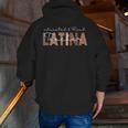 Latina Teacher Maestra Educated & Latino Teachers Women Men Zip Up Hoodie Back Print, funny gift Latina Teacher Maestra Educated & Latino Teachers Women Men Zip Up Hoodie Back Print, funny gift