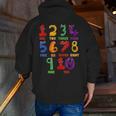 Learning Math Numbers Counting Back To School Teacher For Men Women Girls Kids Men Zip Up Hoodie Back Print, funny gift Learning Math Numbers Counting Back To School Teacher For Men Women Girls Kids Men Zip Up Hoodie Back Print, funny gift