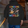 Learning Is Out Of This World Space Back To School Teacher Men Zip Up Hoodie Back Print, funny gift Learning Is Out Of This World Space Back To School Teacher Men Zip Up Hoodie Back Print, funny gift