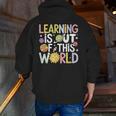 Learning Is Out Of This World Space Teacher Cute Groovy Men Zip Up Hoodie Back Print, Groovy Teacher Hoodies, funny gift Learning Is Out Of This World Space Teacher Cute Groovy Men Zip Up Hoodie Back Print, Groovy Teacher Hoodies, funny gift