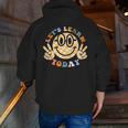 Let's Learn Today First Day Of School For Teacher Student Men Zip Up Hoodie Back Print, funny gift Let's Learn Today First Day Of School For Teacher Student Men Zip Up Hoodie Back Print, funny gift
