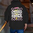 Literacy Coach Reading Specialist Facilitator Lead Teacher Men Zip Up Hoodie Back Print, funny gift Literacy Coach Reading Specialist Facilitator Lead Teacher Men Zip Up Hoodie Back Print, funny gift