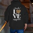 Love Leopard Print Teacher Cheetah School Inspire Teach Men Zip Up Hoodie Back Print, funny gift Love Leopard Print Teacher Cheetah School Inspire Teach Men Zip Up Hoodie Back Print, funny gift