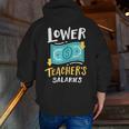 Lower Teacher's Salaries For Men Women Girls Kids Men Zip Up Hoodie Back Print, funny gift Lower Teacher's Salaries For Men Women Girls Kids Men Zip Up Hoodie Back Print, funny gift