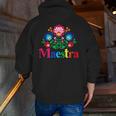 Maestra Proud Spanish Teacher Bilingual Teacher Latina Men Zip Up Hoodie Back Print, funny gift Maestra Proud Spanish Teacher Bilingual Teacher Latina Men Zip Up Hoodie Back Print, funny gift