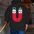 Magnet Science Pun T-Shirt For Geeks Science Teachers Men Zip Up Hoodie Back Print, Science Teacher Hoodies, funny gift Magnet Science Pun T-Shirt For Geeks Science Teachers Men Zip Up Hoodie Back Print, Science Teacher Hoodies, funny gift