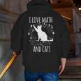 Math Nerd Math Teacher Cat Lover I Love Math And Cats Men Zip Up Hoodie Back Print, funny gift Math Nerd Math Teacher Cat Lover I Love Math And Cats Men Zip Up Hoodie Back Print, funny gift