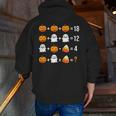Math Teacher Halloween Equation Pumpkin Ghost Candy Corn Men Zip Up Hoodie Back Print, funny gift Math Teacher Halloween Equation Pumpkin Ghost Candy Corn Men Zip Up Hoodie Back Print, funny gift
