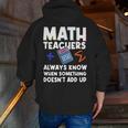 Mathematics Teachers Math Teacher For Men Women Men Zip Up Hoodie Back Print, funny gift Mathematics Teachers Math Teacher For Men Women Men Zip Up Hoodie Back Print, funny gift