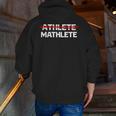 Mathlete For Math Team Students Algebra Math Teacher Men Zip Up Hoodie Back Print, funny gift Mathlete For Math Team Students Algebra Math Teacher Men Zip Up Hoodie Back Print, funny gift