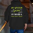Middle School Teacher Halloween Costume Shirt Lazy Men Zip Up Hoodie Back Print, funny gift Middle School Teacher Halloween Costume Shirt Lazy Men Zip Up Hoodie Back Print, funny gift