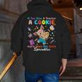 Mouse If You Give A Teacher A Student She Will Love You Men Zip Up Hoodie Back Print, funny gift Mouse If You Give A Teacher A Student She Will Love You Men Zip Up Hoodie Back Print, funny gift