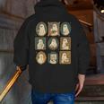 Music Teacher Orchestra Spooky Halloween Ghost Band Men Zip Up Hoodie Back Print, funny gift Music Teacher Orchestra Spooky Halloween Ghost Band Men Zip Up Hoodie Back Print, funny gift