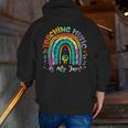 Musical Teacher Teaching Music Is My Jam Rainbow Tie Dye Men Zip Up Hoodie Back Print, funny gift Musical Teacher Teaching Music Is My Jam Rainbow Tie Dye Men Zip Up Hoodie Back Print, funny gift