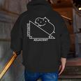 Nerdy Hippotenuse Hypotenuse Hippopotamus Math Teacher Men Zip Up Hoodie Back Print, funny gift