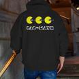 Nerdy Pac-Math Nom Retro Game Precalculus Math Teacher Men Zip Up Hoodie Back Print, funny gift Nerdy Pac-Math Nom Retro Game Precalculus Math Teacher Men Zip Up Hoodie Back Print, funny gift
