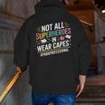 Not All Super Heroes Wear Capes Paraprofessional Teacher Men Zip Up Hoodie Back Print, Super Teacher Hoodies, funny gift Not All Super Heroes Wear Capes Paraprofessional Teacher Men Zip Up Hoodie Back Print, Super Teacher Hoodies, funny gift