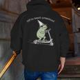 Off To Teach Preschool Pre-K Teacher Back To School Frog Men Zip Up Hoodie Back Print, funny gift