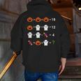 Order Of Operations Halloween Quiz Math Teacher For Men Women Kids Men Zip Up Hoodie Back Print, funny gift Order Of Operations Halloween Quiz Math Teacher For Men Women Kids Men Zip Up Hoodie Back Print, funny gift