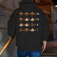 Order Of Operations Thanksgiving Quiz Math Teacher Men Zip Up Hoodie Back Print, funny gift Order Of Operations Thanksgiving Quiz Math Teacher Men Zip Up Hoodie Back Print, funny gift