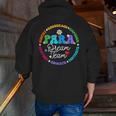 PARA Dream Team Teacher Paraprofessional Paraeducator Men Zip Up Hoodie Back Print, funny gift PARA Dream Team Teacher Paraprofessional Paraeducator Men Zip Up Hoodie Back Print, funny gift