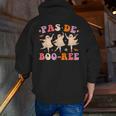 Pas De BOO-Rée Ballet Ghost Dancer Dance Teacher Halloween Men Zip Up Hoodie Back Print, funny gift Pas De BOO-Rée Ballet Ghost Dancer Dance Teacher Halloween Men Zip Up Hoodie Back Print, funny gift