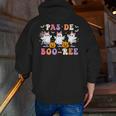 Pas De Boo-Ree Teachers Halloween Costume Ballet Dancers Men Zip Up Hoodie Back Print, funny gift Pas De Boo-Ree Teachers Halloween Costume Ballet Dancers Men Zip Up Hoodie Back Print, funny gift