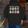 Physical Education Is My Jam Sports PE Coach Teacher Men Zip Up Hoodie Back Print, Pe Teacher Hoodies, funny gift