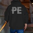 Physical Education PE Teacher Phys Ed Student Grad Men Zip Up Hoodie Back Print, Pe Teacher Hoodies, funny gift Physical Education PE Teacher Phys Ed Student Grad Men Zip Up Hoodie Back Print, Pe Teacher Hoodies, funny gift