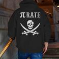 Pi Day Pi Rate Pirate For Teachers Men Zip Up Hoodie Back Print, funny gift Pi Day Pi Rate Pirate For Teachers Men Zip Up Hoodie Back Print, funny gift