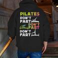 Pilates Instructor Teacher Watercolor Pilates Don't Fart Men Women Kids Men Zip Up Hoodie Back Print, funny gift Pilates Instructor Teacher Watercolor Pilates Don't Fart Men Women Kids Men Zip Up Hoodie Back Print, funny gift