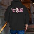 Pink Ghost Teach Halloween Teacher In Spooky Season Men Zip Up Hoodie Back Print, funny gift Pink Ghost Teach Halloween Teacher In Spooky Season Men Zip Up Hoodie Back Print, funny gift
