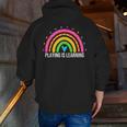 Playing Is Learning Early Childhood Education ECE Teacher Men Zip Up Hoodie Back Print, funny gift Playing Is Learning Early Childhood Education ECE Teacher Men Zip Up Hoodie Back Print, funny gift