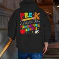 Pre-k Where The Adventure Begins First Day Of Prek Teacher Men Zip Up Hoodie Back Print, funny gift Pre-k Where The Adventure Begins First Day Of Prek Teacher Men Zip Up Hoodie Back Print, funny gift