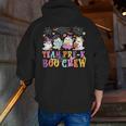 Pre-K Boo Crew Ghost Halloween Teacher Student Men Zip Up Hoodie Back Print, funny gift Pre-K Boo Crew Ghost Halloween Teacher Student Men Zip Up Hoodie Back Print, funny gift
