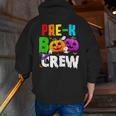 Pre K Boo Crew Halloween Costume Teachers Kids Men Zip Up Hoodie Back Print, funny gift Pre K Boo Crew Halloween Costume Teachers Kids Men Zip Up Hoodie Back Print, funny gift