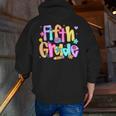 Preppy Fifth Grade Back To School 5th Grade Teacher Girl Boy Men Zip Up Hoodie Back Print, funny gift Preppy Fifth Grade Back To School 5th Grade Teacher Girl Boy Men Zip Up Hoodie Back Print, funny gift