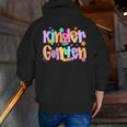 Preppy Kindergarten First Day Of School Teachers Girls Boys Men Zip Up Hoodie Back Print, funny gift Preppy Kindergarten First Day Of School Teachers Girls Boys Men Zip Up Hoodie Back Print, funny gift