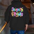 Preppy Seventh Grade Back To School 7th Grade Teachers Girls Men Zip Up Hoodie Back Print, funny gift Preppy Seventh Grade Back To School 7th Grade Teachers Girls Men Zip Up Hoodie Back Print, funny gift