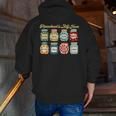 Preschool Is My Jam Retro Preschool Teacher Back To School Men Zip Up Hoodie Back Print, funny gift Preschool Is My Jam Retro Preschool Teacher Back To School Men Zip Up Hoodie Back Print, funny gift