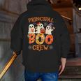Principal Teacher Boo Crew Halloween Spooky Costume Men Zip Up Hoodie Back Print, funny gift Principal Teacher Boo Crew Halloween Spooky Costume Men Zip Up Hoodie Back Print, funny gift