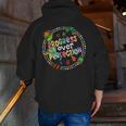 Progress Over Perfection Caterpillar Back To School Teacher Men Zip Up Hoodie Back Print, funny gift Progress Over Perfection Caterpillar Back To School Teacher Men Zip Up Hoodie Back Print, funny gift