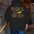 Progress Over Perfection Teacher Pencil Back-To-School Men Zip Up Hoodie Back Print, funny gift Progress Over Perfection Teacher Pencil Back-To-School Men Zip Up Hoodie Back Print, funny gift
