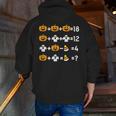 Pumpkin Ghost Equation Math Teacher Halloween Costume Men Zip Up Hoodie Back Print, funny gift Pumpkin Ghost Equation Math Teacher Halloween Costume Men Zip Up Hoodie Back Print, funny gift