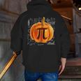 Pumpkin Pie Halloween Thanksgiving Math Teacher Pi Day Men Zip Up Hoodie Back Print, funny gift Pumpkin Pie Halloween Thanksgiving Math Teacher Pi Day Men Zip Up Hoodie Back Print, funny gift